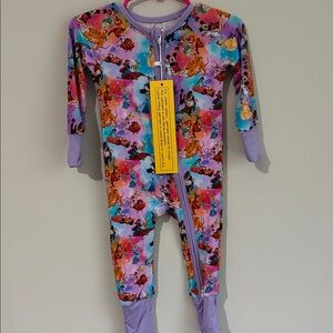 Character mash up bamboo pj